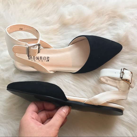 Monroe & Main Shoes - Monroe & Main ankle strap flats
